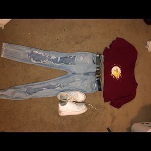 Custom Crop Tee
